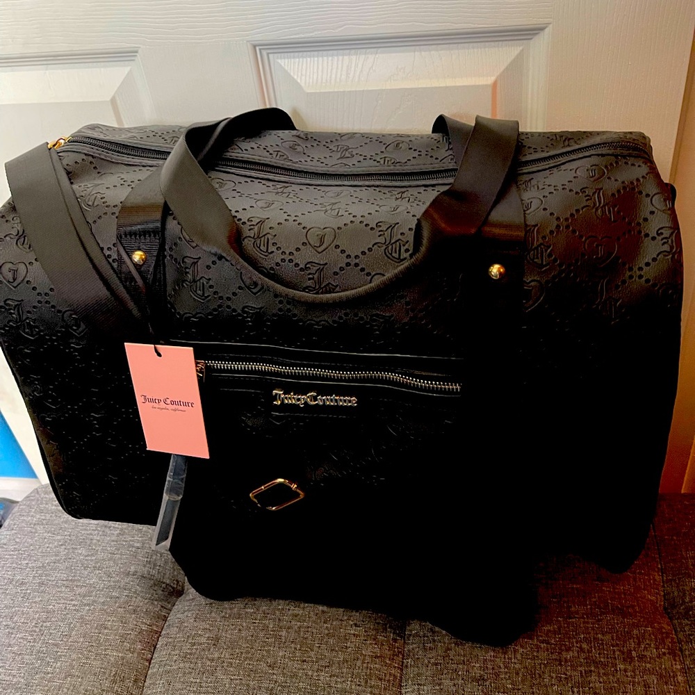 NWT Juicy Couture Rosie Weekender in Licorice.